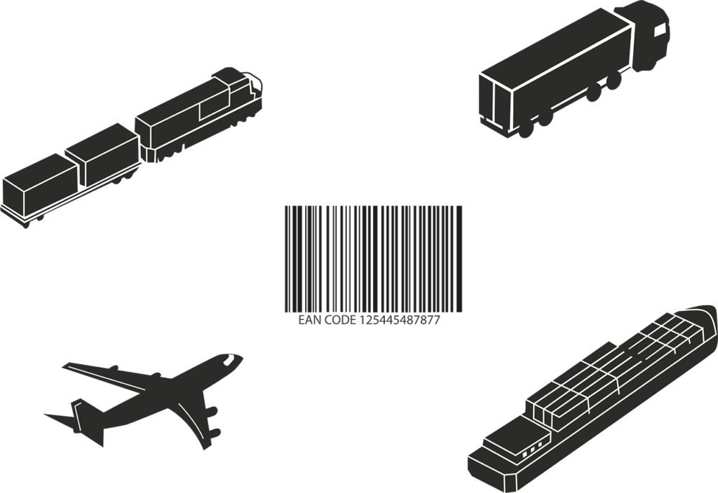 barcode, plane, truck-614058.jpg